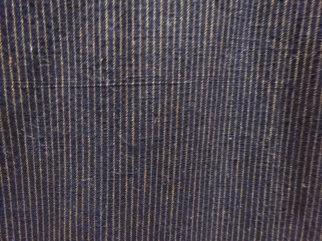  アンティーク　縞木綿男物着物